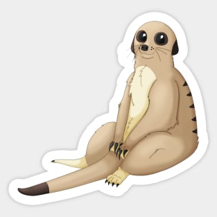 Meerkat Sitting Sticker